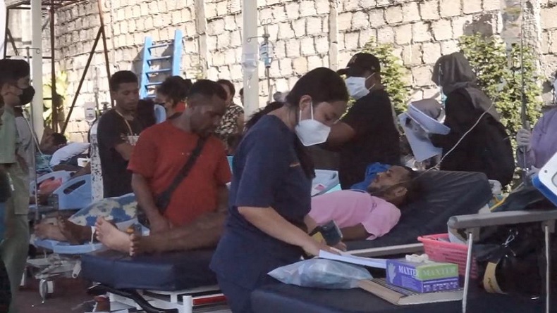 RSUD Abepura Terbakar, Sejumlah Pasien Dievakuasi Keluar Gedung