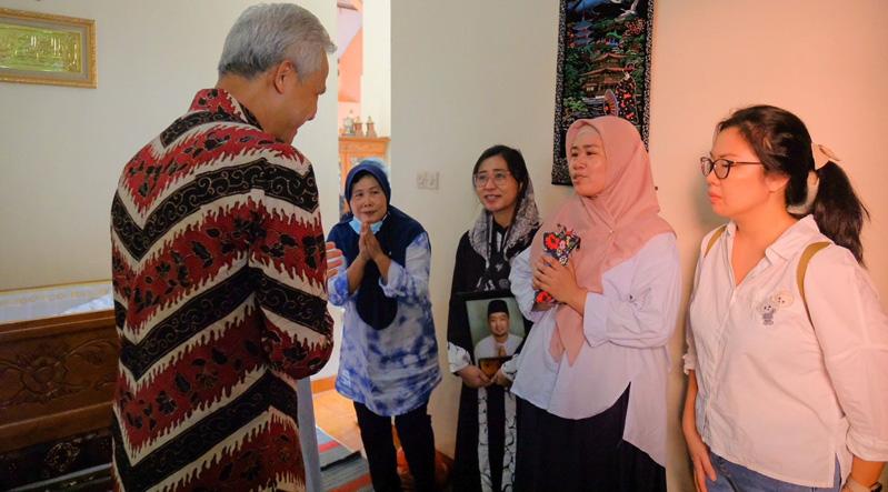 Ganjar Sampaikan Dukacita ke Keluarga Teknisi Tewas Terjepit Lift di Kompleks Pemprov Jateng
