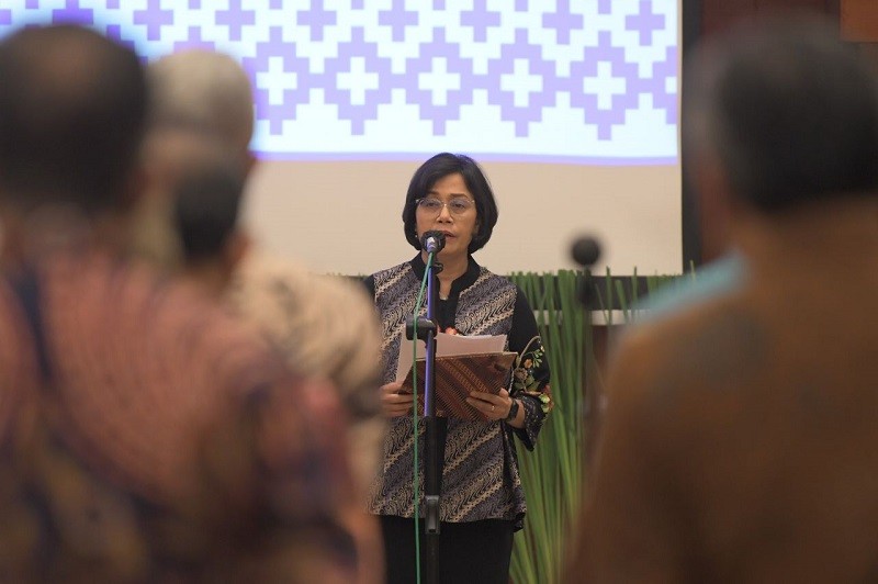 Lantik 14 Pejabat Baru di Kemenkeu, Ini Pesan Sri Mulyani 
