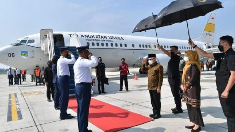 Wapres Ma'ruf Amin Terbang ke Maluku Utara, Ini Agenda Lengkapnya selama 3 Hari