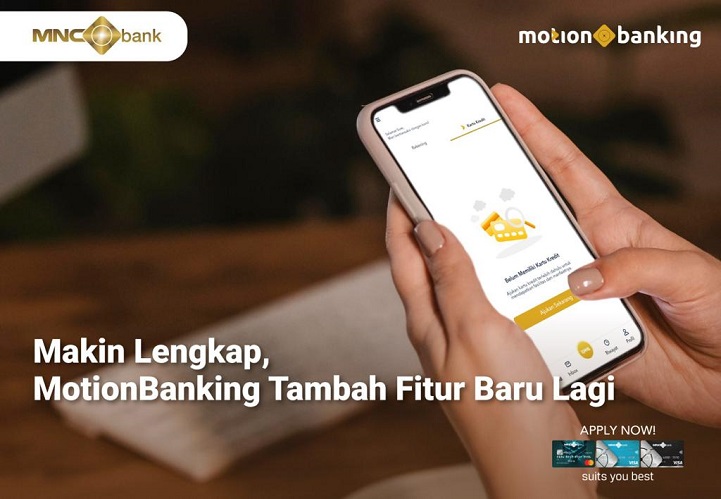 Makin Lengkap, MotionBanking Tambah Fitur Baru Lagi