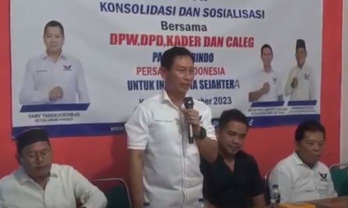 Jelang Pemilu 2024, DPW Partai Perindo Jateng Gelar Konsolidasi Bacaleg di Tegal