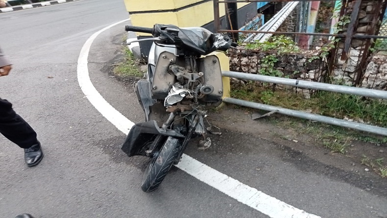 Tabrakan di Blora, 2 Pengendara Motor Luka Berat