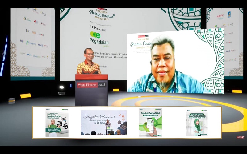 Pegadaian Raih Penghargaan Indonesia Sharia Finance Award 2023