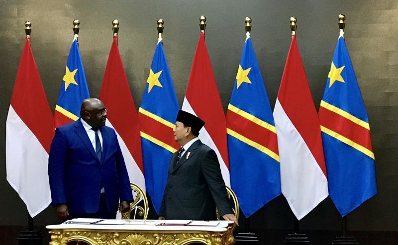 Bertemu Prabowo, Menhan Kongo Ingin Pasukan Khususnya Dilatih di Indonesia