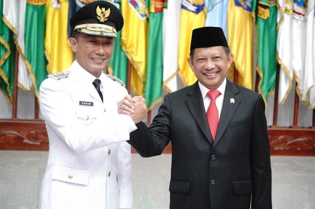 Mendagri Tito Karnavian Lantik Zudan Arif Jadi Pj Gubernur Sulbar