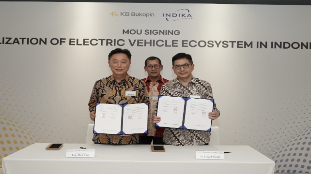 KB Bukopin-Indika Energy Kerja Sama Pendanaan Pengembangan Ekosistem Kendaraan Listrik