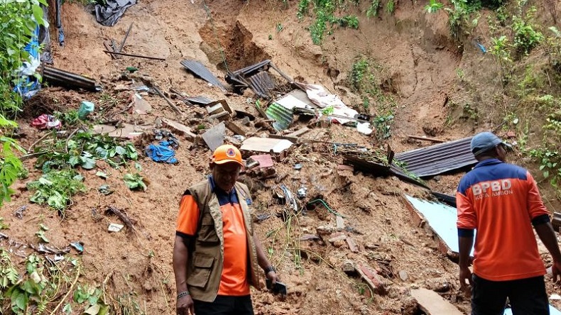 Diguyur Hujan Deras, 8 Wilayah di Ambon Diterjang Longsor