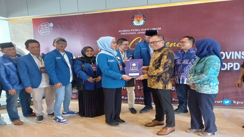 PAN Jabar Daftarkan 120 Bacaleg, Desy Ratnasari: Optmistis Raih 12 Kursi di Pileg 2024