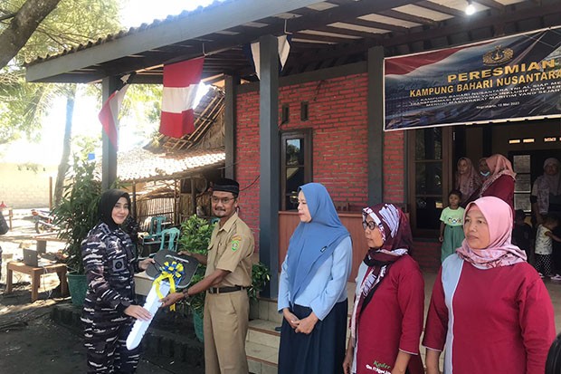 Hadir untuk Warga, TNI AL Resmikan Kampung Bahari Nusantara di Pantai Samas