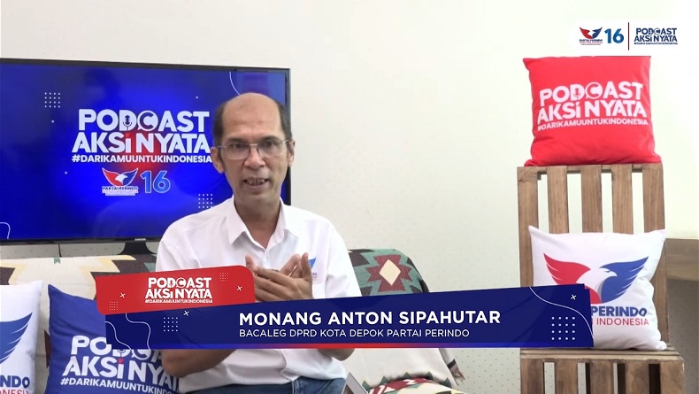Maju Bacaleg DPRD Depok, Monang Anton Sipahutar Ungkap Alasan Pilih Partai Perindo
