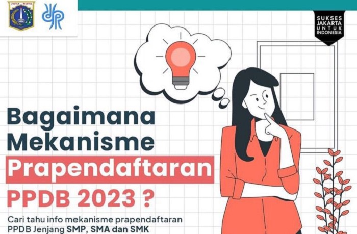 Apa Itu Pra Pendaftaran PPDB Jakarta 2023? Ini Link, Syarat dan Caranya