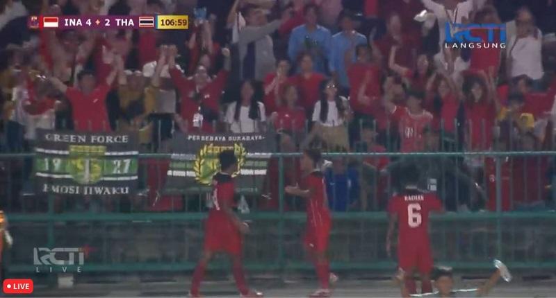 Fajar Fathur Rahman Bikin Gol Sepakan Indah! Indonesia Unggul 4-2 atas Thailand di Babak Ekstra