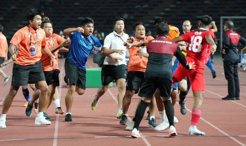 3 Pemain Indonesia Dihukum AFC karena Baku Hantam di Final SEA Games, Ini Respons PSSI