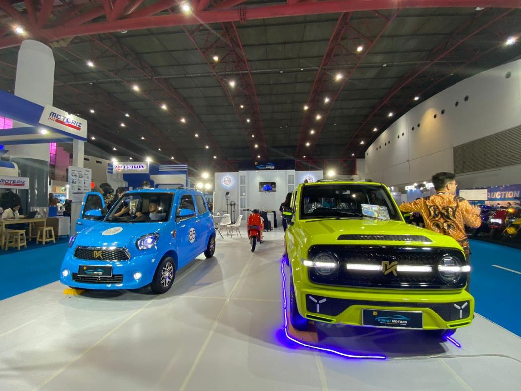 Mobil Listrik KEVCBU Dijual Mulai Rp80 Jutaan di PEVS 2023, Bisa Isi Baterai Mandiri saat Terpapar Sinar Matahari