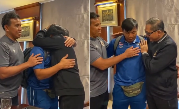 Viral, Ofisial Thailand Minta Maaf ke Manajer Timnas Indonesia U-22 Sambil Nangis