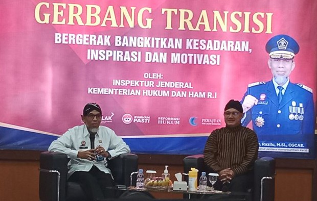 ASN Kanwil Kemenkumham DIY Diminta Jadi Contoh Gaya Hidup Sederhana