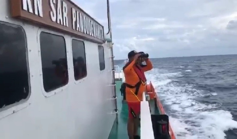 ABK Kapal Asing Terjatuh di Perairan Maluku, Basarnas Ternate Kerahkan Tim SAR