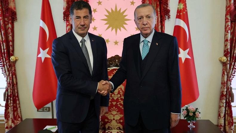 Erdogan Bertemu Capres Sinan Ogan Jelang Pilpres Turki Putaran II, Sinyal Koalisi?
