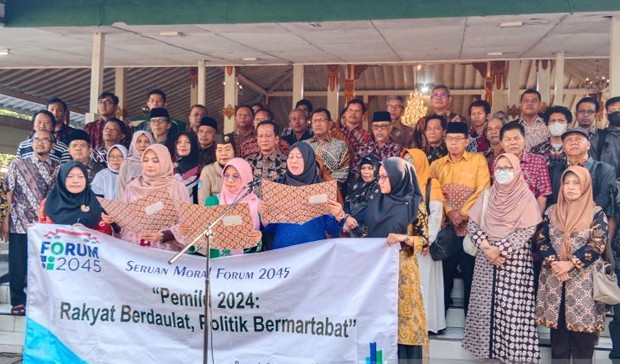 Puluhan Akademisi di Jogja Serukan Hindari Perpecahan pada Pemilu Mendatang