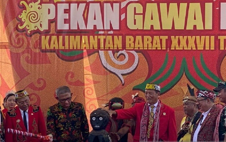 Buka Pekan Gawai Dayak 2023, Gubernur Kalbar Dorong Jadi Agenda Wisata