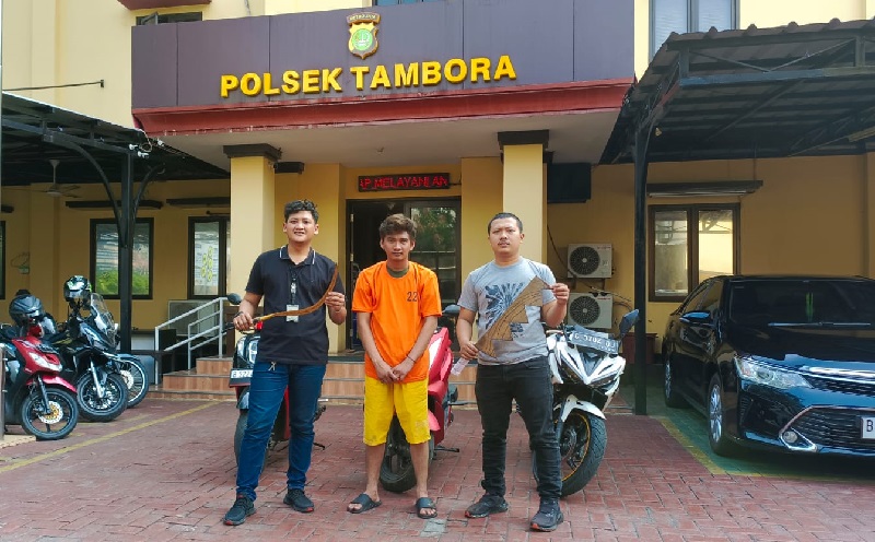 Tenteng Sajam saat Cari Lawan Tawuran di Tambora, Pemuda Ini Ditangkap Polisi