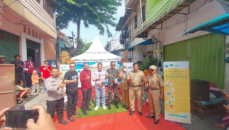 MNC Peduli dan PT Berdikari Dukung Posyandu Duri Pulo Cegah Stunting