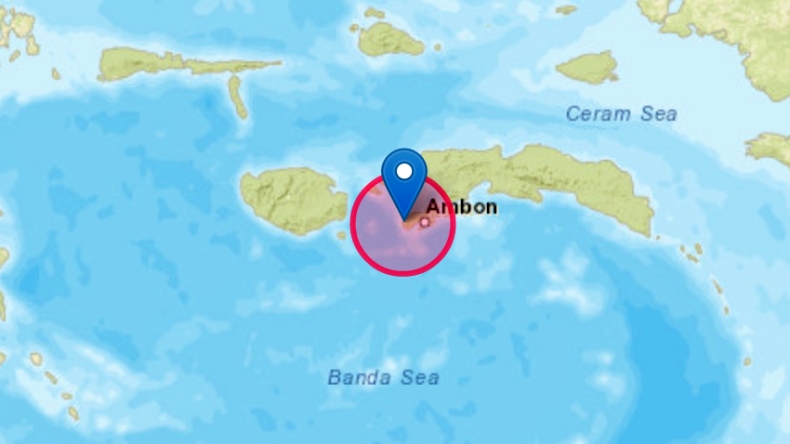 Gempa Hari Ini Magnitudo 3,1 Guncang Ambon