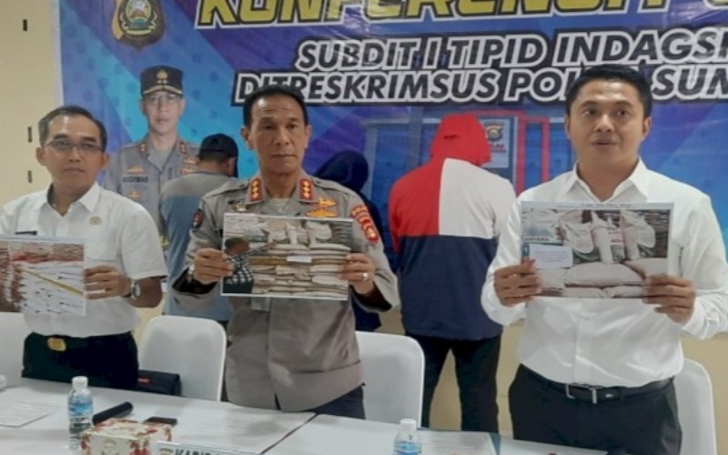 Sindikat Penjual Pupuk Ilegal di Sumsel Ditangkap, 676 Karung Barang Bukti Disita