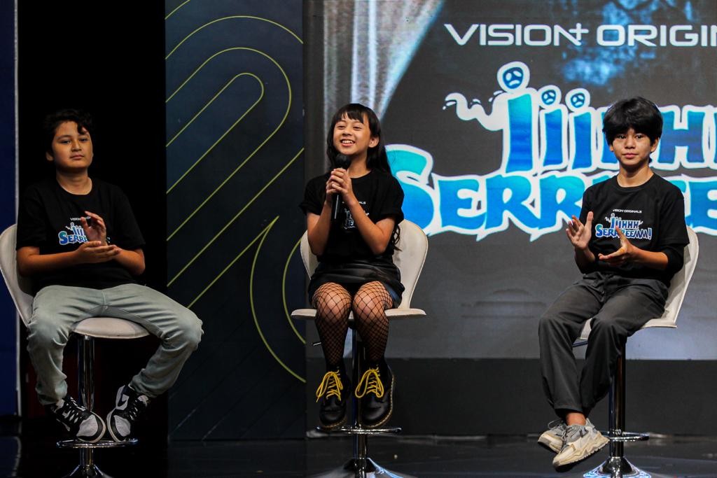 Deretan Artis Cilik Ini Ungkap Alasan Mau Bintangi Serial Iiihhh Serrreemm yang Baru Tayang di Vision+