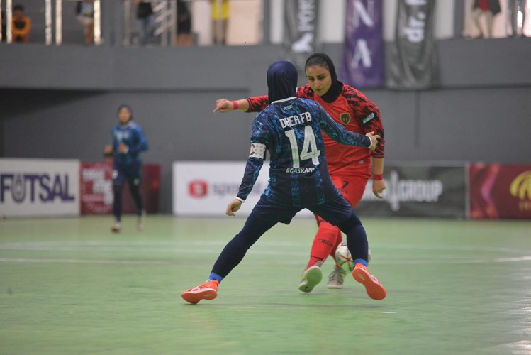 Hasil Liga Futsal Profesional Putri: Ada 2 Pemain Iran, Muara Enim Menang Telak Vs Netic Ladies