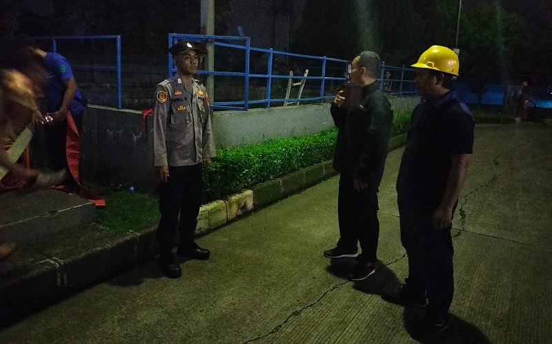 Teknisi Tewas Tercebur di Kolam Pemadam Kebakaran SPBE Ciampea Bogor, Begini Kronologinya