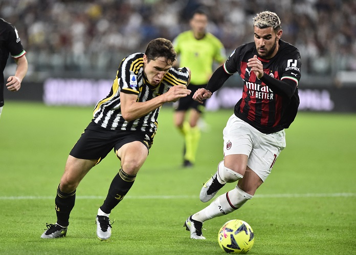 Hasil Juventus Vs AC Milan: Sundulan Maut Giroud Antar Rossoneri Lolos Liga Champions