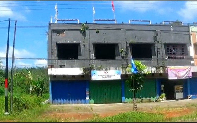 Kantor DPD Partai Perindo Musi Rawas Dirusak Orang Tidak Dikenal 