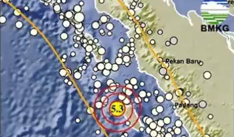 Gempa Mentawai M5,3 Tak Berpotensi Tsunami