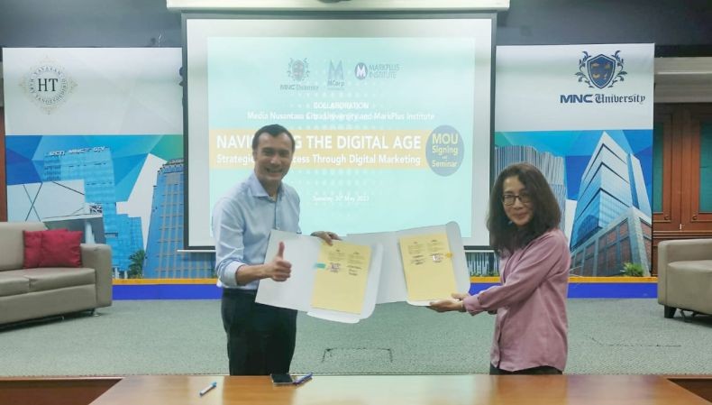 Markplus Institute dan MNC University Teken MoU Perkuat Kolaborasi Digital Marketing