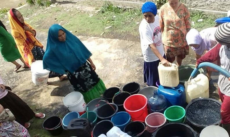 Musim Kemarau, Krisis Air Bersih Kembali Landa Pulosari Pemalang