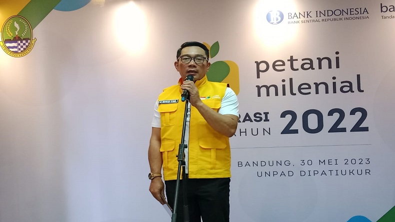Wisuda Ribuan Petani Milenial, Ridwan Kamil Klaim yang Gagal Sebagian Kecil 