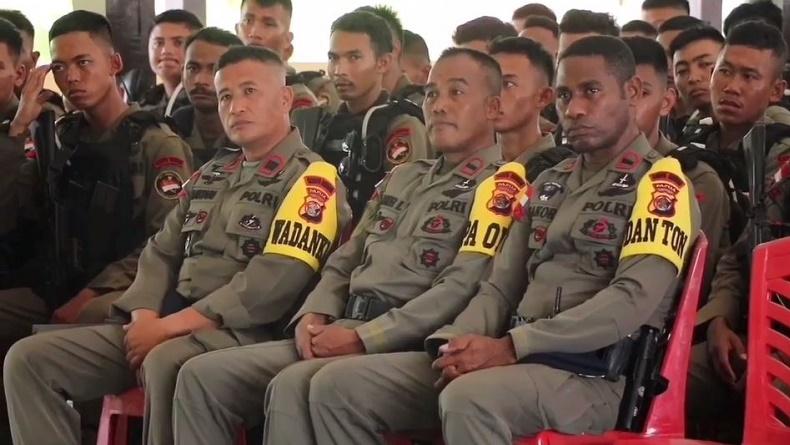Polda Papua Pertebal Pengamanan di Yapen dari Gangguan KKB, Kirim Pasukan Brimob