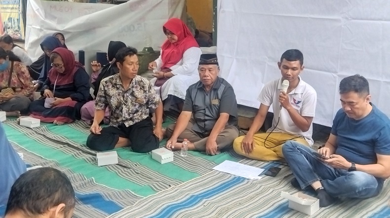 Ketua DPP Partai Perindo Christophorus Taufik Serap Aspirasi Warga Karangploso Malang