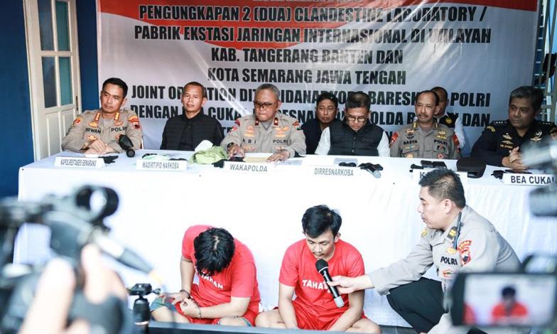 7 Fakta Terbongkarnya Pabrik Ekstasi Jaringan Internasional di Semarang
