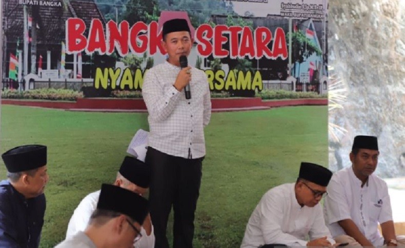 Berangkat Haji, Bupati Bangka Mulkan Limpahkan Tugas ke Wabup Syahbudin