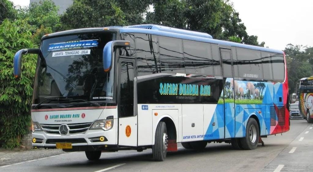 Pakai Sasis Langka, Intip Bus Super Eksekutif Sasis Mercy OH 1830 Pertama di Indonesia Milik PO Safari Dharma Raya