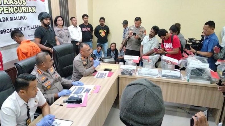 Pencurian Modus Pecah Kaca di Ambon, Polisi Tangkap Pelaku Kurang dari 1 x 24 Jam