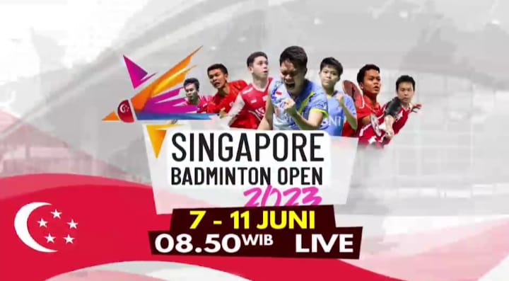 Wakil-wakil Indonesia Berjuang di Singapore Open 2023 Mulai Besok! Live iNews