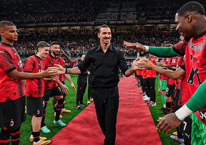 Zlatan Ibrahimovic Pensiun, Kirim Pesan Menyentuh untuk AC Milan