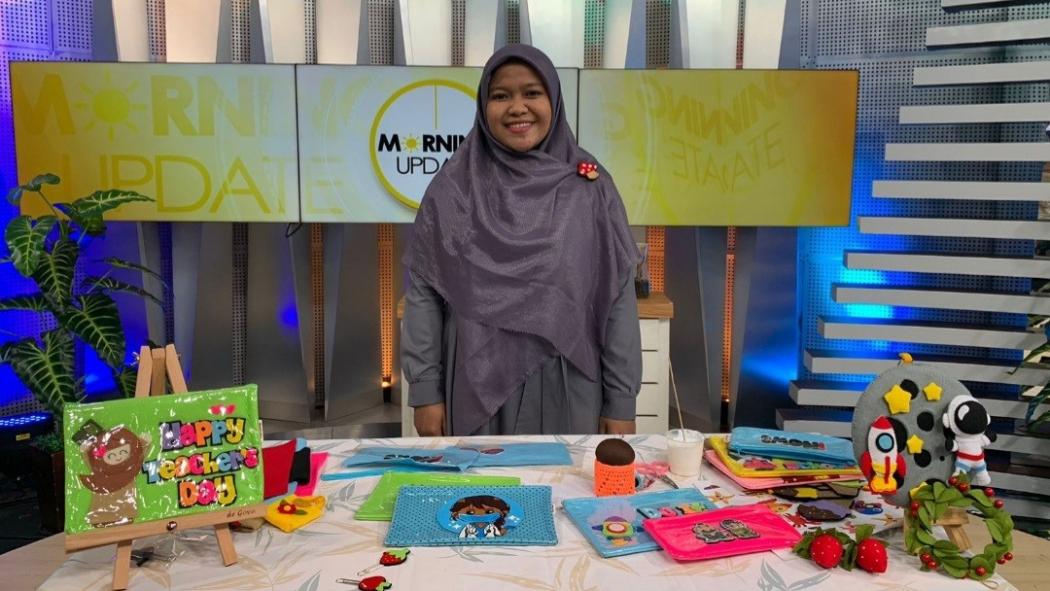 Mau Coba Buat Kreasi Kerajinan Tangan Lucu! Intip Caranya di Morning Update iNews
