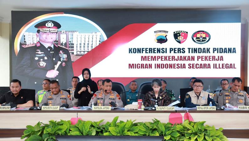 Kasus TPPO Modus Pekerja Migran Ilegal di Cilacap, Kapolda Jateng: Tindak Lanjut Arahan Presiden