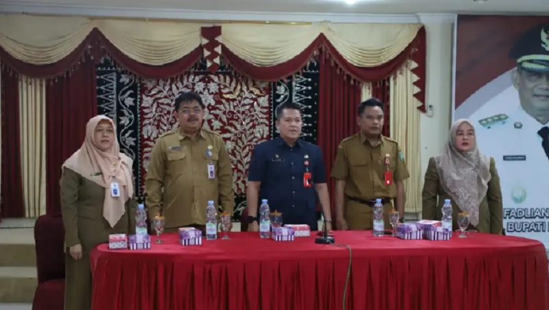 Diskominfosandi Hulu Sungai Utara Terima Kunjungan Kerja Diskominfo Kalimantan Selatan