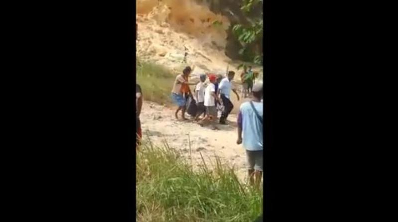 Tragis, 2 Pekerja Tambang Galian C di Grobogan Tewas Tertimpa Longsoran Batu Besar